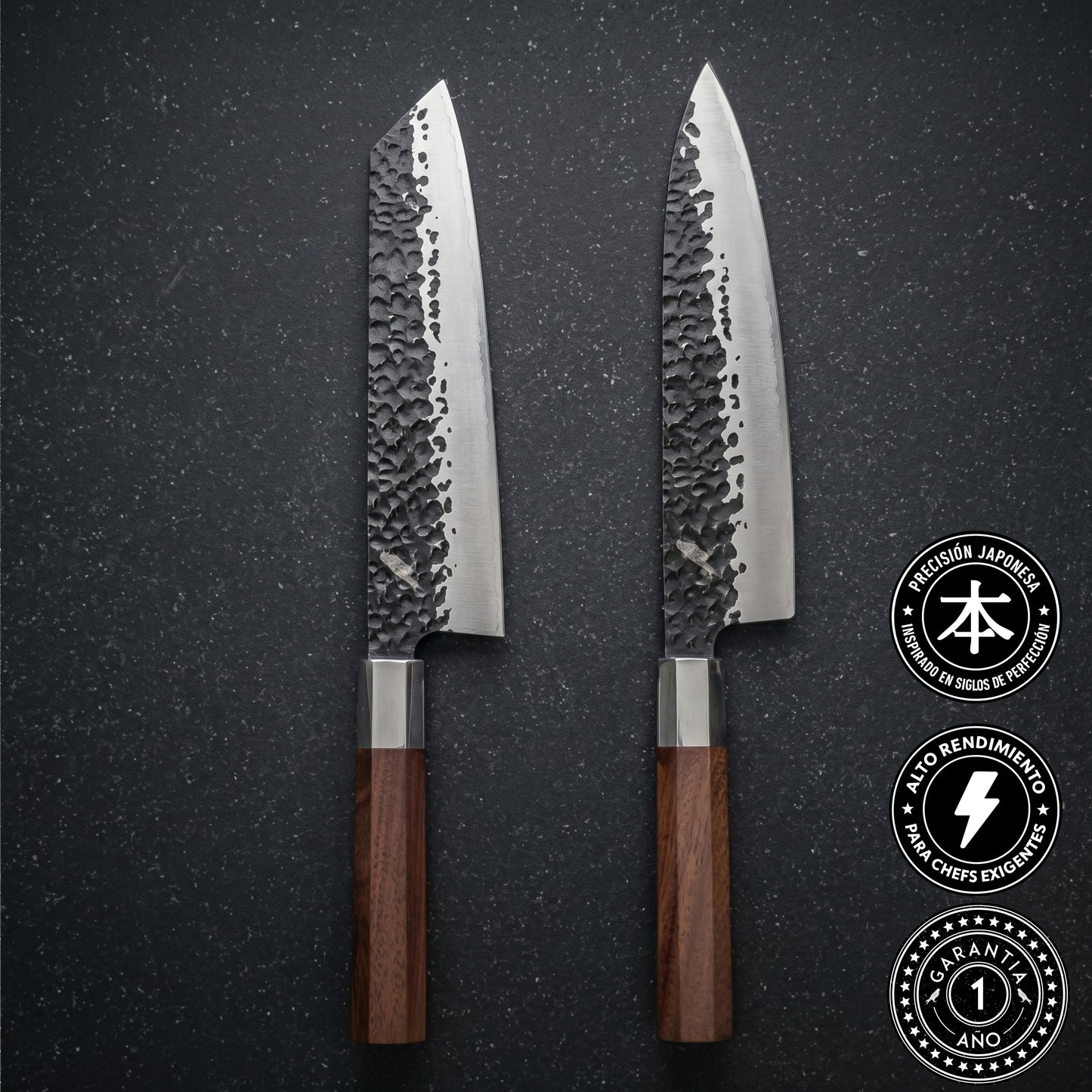 Pack de cuchillos japoneses Kiritsuke  Chef en acero inoxidable