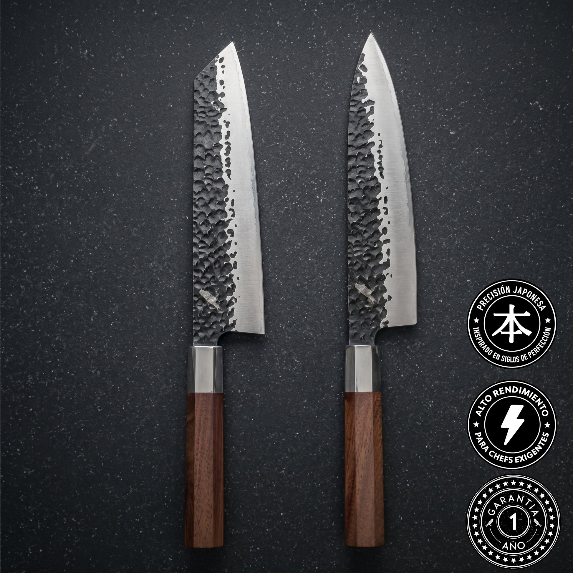 Pack de cuchillos japoneses Kiritsuke  Chef en acero inoxidable