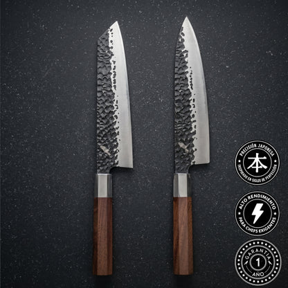 Pack de cuchillos japoneses Kiritsuke  Chef en acero inoxidable