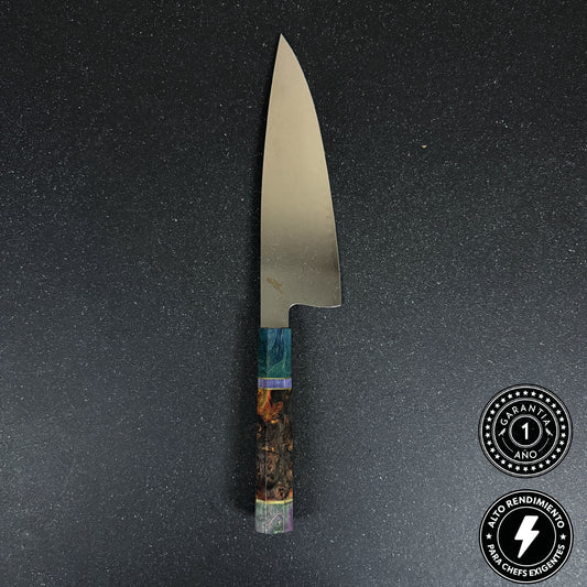 Cuchillo de Chef de Cocina de Acero Damasco 36cm "Tsubaki"