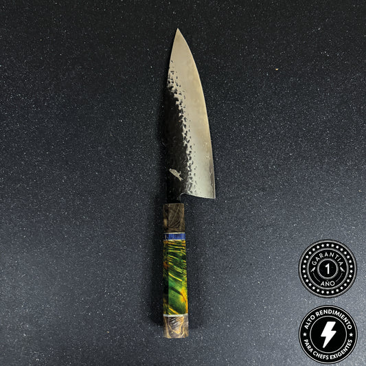Cuchillo de Chef de Cocina de Acero Damasco 30cm "Shinrai"