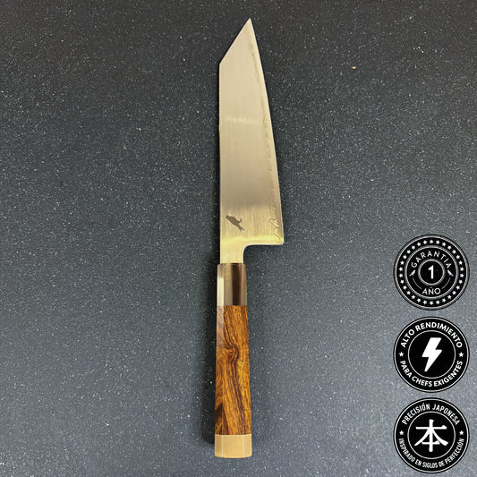 Cuchillo Kiritsuke de Cocina de Acero Japonés ZDP189 36cm "Kurogane"