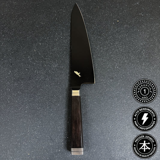 Cuchillo de Chef de Cocina de Acero Damasco 34cm "Kage"