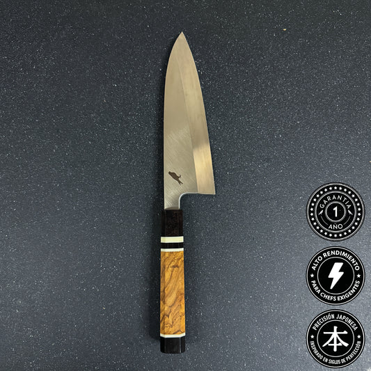 Cuchillo Deba de Cocina de Acero 10Cr15CoMoV 33cm "Kuroshio"