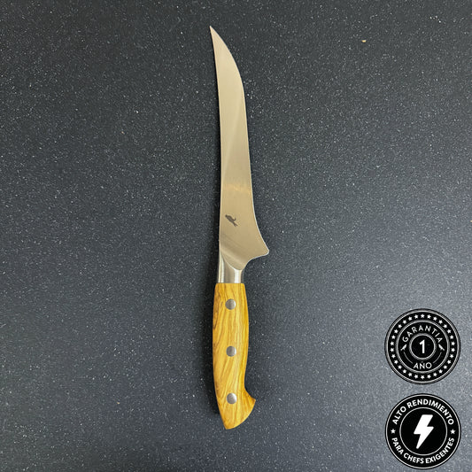 Cuchillo Fileteador de Cocina de Acero Inoxidable 32cm "La Paloma"