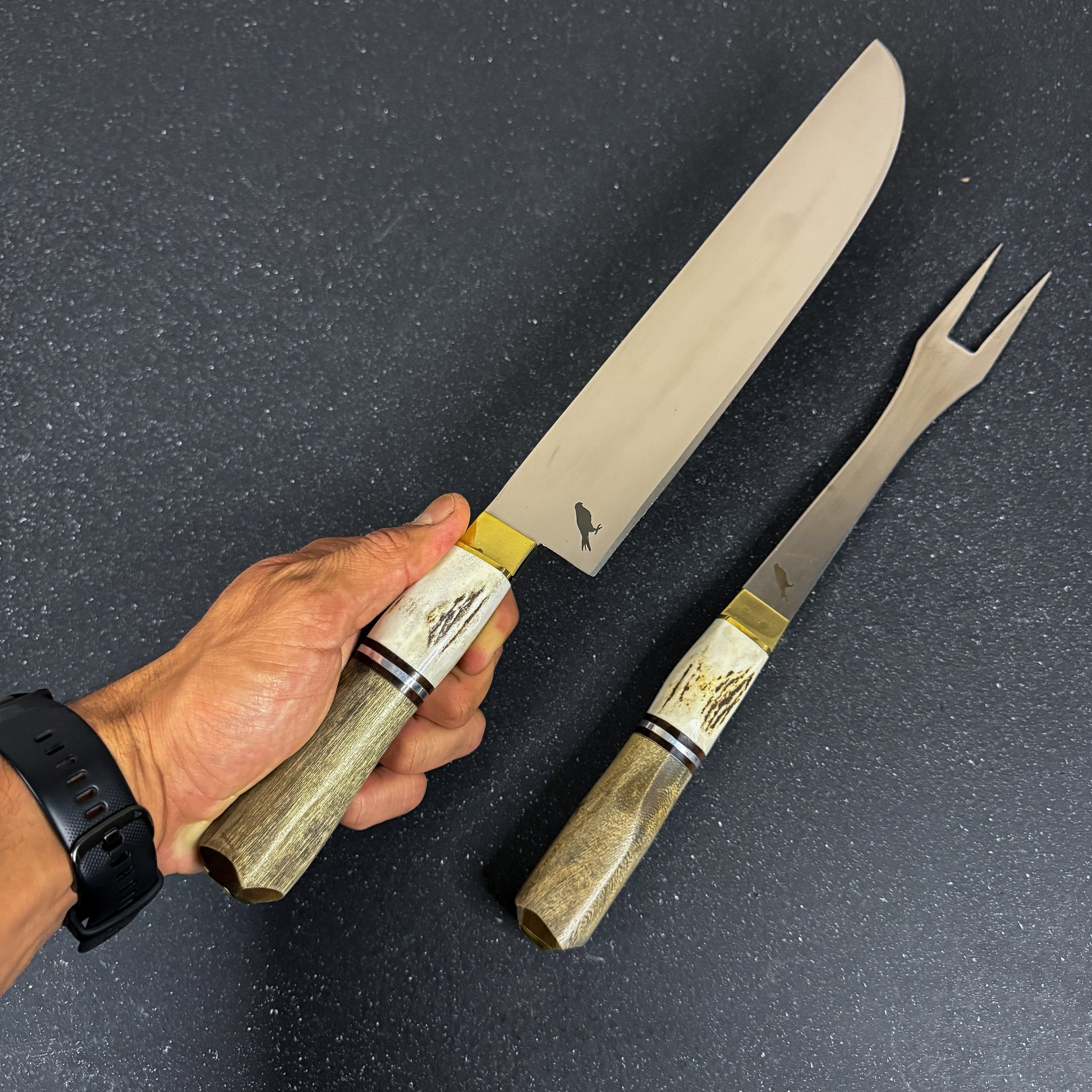 Set parrillero Chinchilla Rauka ideal para asados y parrilla premium.