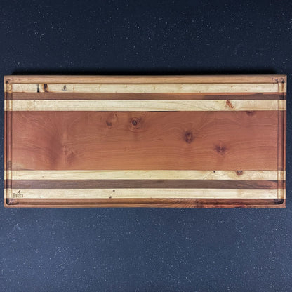 Tabla Parrillera de Roble Ensamblada 55x25 cm Rauka, vista adicional 1