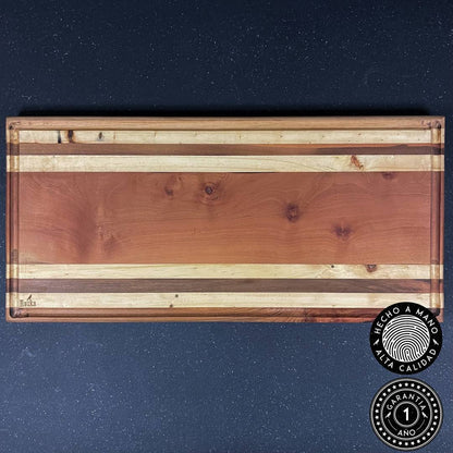 Tabla Parrillera de Roble Ensamblada 55x25 cm Rauka